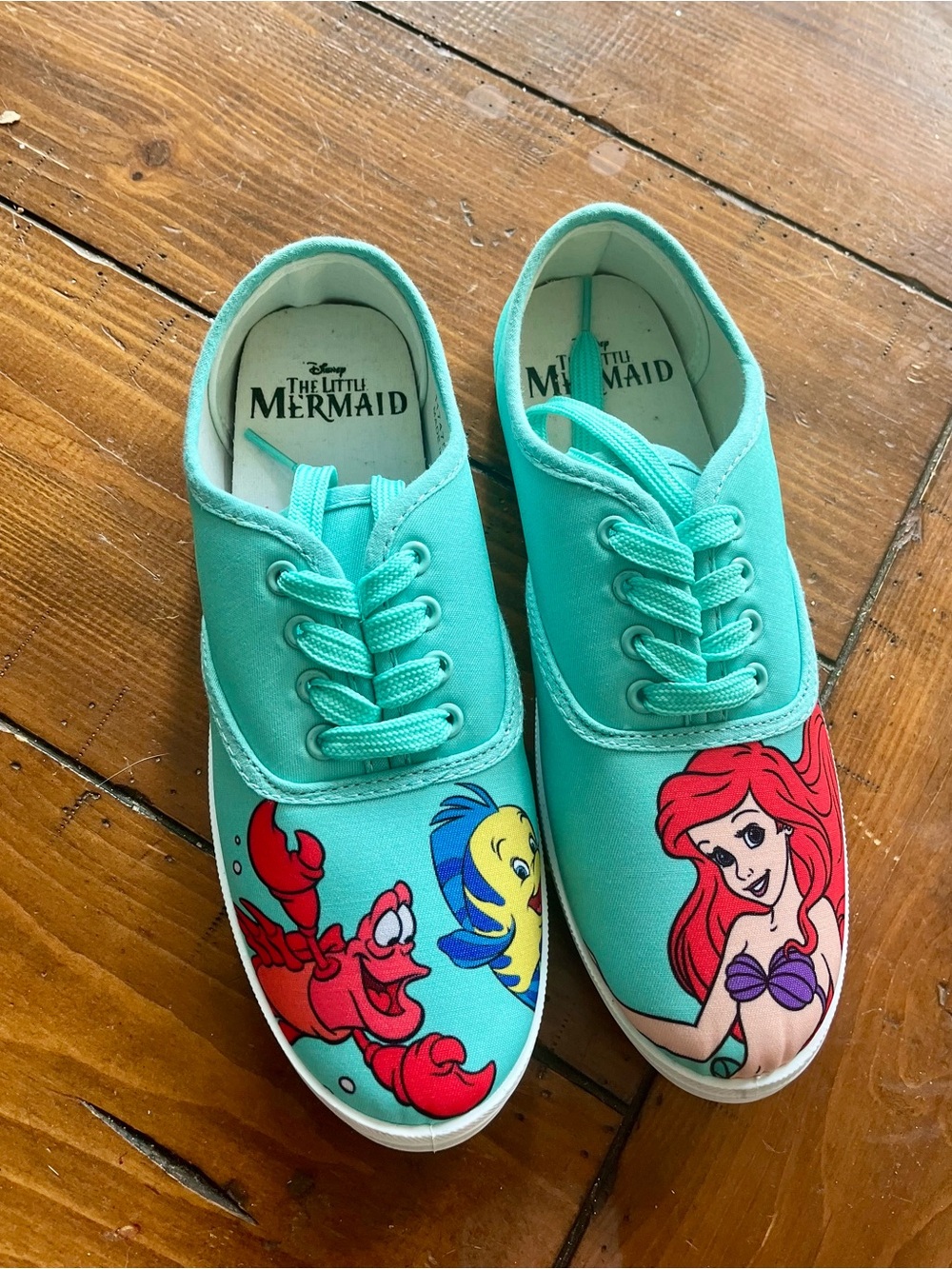 Disney the little mermaid Ariel canvas sneakers